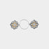 Embrace Fashion Fastener - Silver and Gold