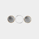 Embrace Fashion Fastener - Gold/Silver