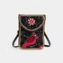 Artisan Beaded Holiday Crossbody - Cardinal