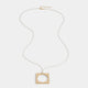 Alora Necklace - Gold