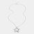 Minnie Star Necklace - Silver