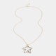 Minnie Star Necklace - Gold