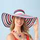 Sheila Hat - Red/White/Blue