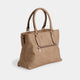 Amabel Double Compartment Grommet Tote - Tan