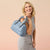 Romy Tote - Dusty Blue