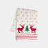 Reindeer Knit Scarf - Winter White - Final Sale