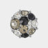Vintage Brooch - Black/White