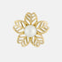 Pearl Flower Flake - Gold