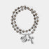 Double Wrap Cross Bracelet
