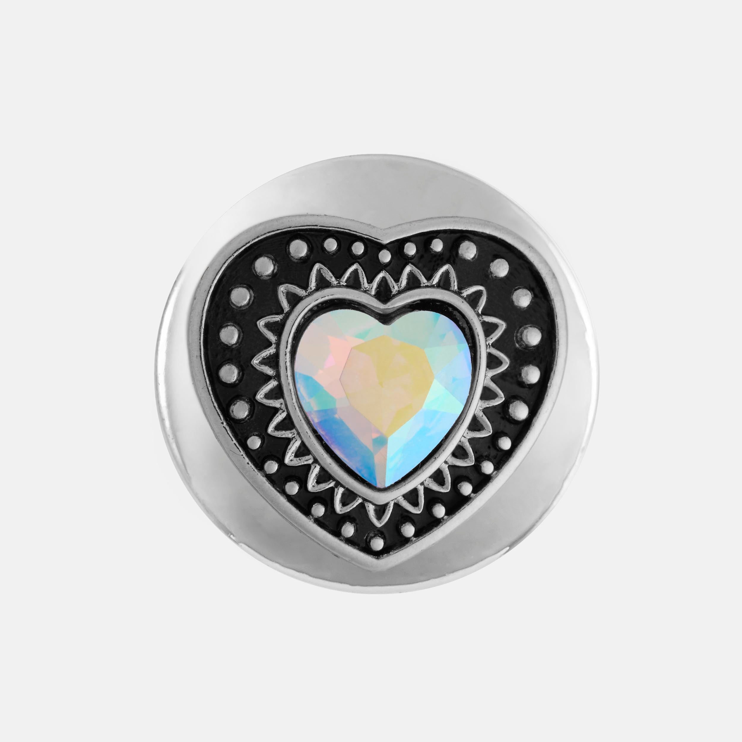 Jewel Heart - Iridescent – Ginger Snaps & Co.