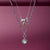 Silver Facet 2-in-1 Necklace