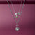 Silver Facet 2-in-1 Necklace
