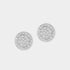 Silver Fern Stud Earrings - Final Sale