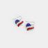 Patriotic Heart Earrings