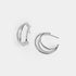 Multi Hoop Earrings - Silver