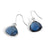 Dew Drop Earrings - Montanta Blue/Silver - Montana Blue