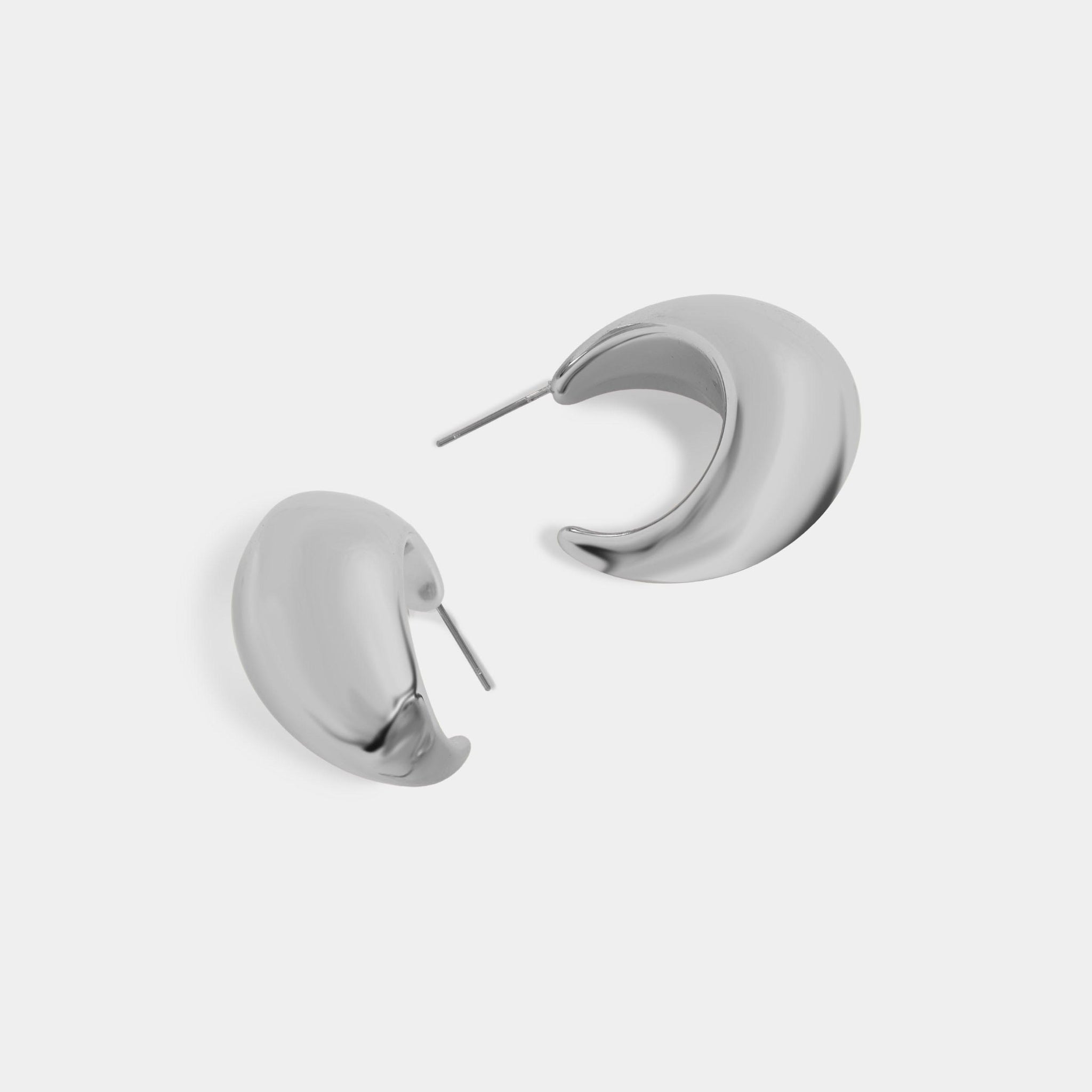Thick Hoop Earrings