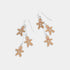 Dangling Gingerbread Men Earrings