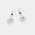 Cheerful Snowman Dangle Earrings