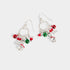 Christmas Charm Dangle Earrings
