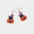 Cat-O-Lantern Dangle Earrings