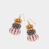 Cute Pumpkin Stack Dangle Earrings