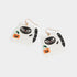 Trick-or-Treat Cat Dangle Earrings