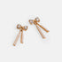 Exquisite Bow Dangle Earring - Gold