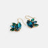 Jewel Burst Dangle Earring - Teal