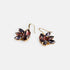 Jewel Burst Dangle Earring - Purple