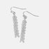 Chevron Chain Dangle Earrings