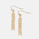 Whispers Chevron Chain Dangle - Gold