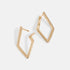 Diamond Shape Dangle Earrings