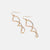 Whispers Sleek Twist Dangle - Gold