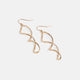 Whispers Sleek Twist Dangle - Gold
