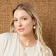 Filigree Overlay Dangle Earrings