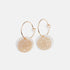 Filigree Overlay Dangle Earrings