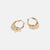 Whispers Bead Slide Hoop - Clear