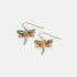 Colorful Dragonfly Dangle Earrings