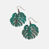 Sedona Monstera Dangle Earrings