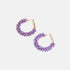 Colorburst Bead Hoop Earrings