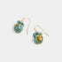 Turquoise Stone Dangle Earrings - Turquoise