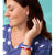 Bent Star Earrings - Red/White/Blue