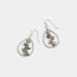 Twinkle Tear Bead Dangle Earrings