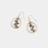 Twinkle Tear Bead Dangle Earrings