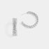 Jagged Hoop Earrings