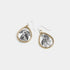 Falling Leaves Framed Dangle Earrings