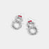 Tinsel Snowman Dangle
