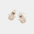 Beaded Snowman Dangle