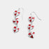 Peppermint Hearts Dangle